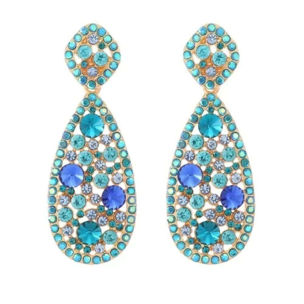 Blue Waterdrop Earrings